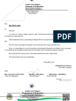 Partnership Letter