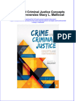 PDF Crime and Criminal Justice Concepts and Controversies Stacy L Mallicoat Ebook Full Chapter