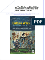 PDF Culture Wars The Media and The British Left Communication and Society 2Nd Edition James Curran Ebook Full Chapter