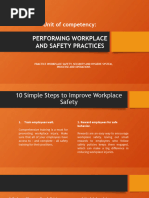 Practice Workplace Safety and Hygiene System