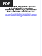 Data Ingestion With Python Cookbook: A Practical Guide To Ingesting, Monitoring, and Identifying Errors in The Data Ingestion Process Esppenchutz