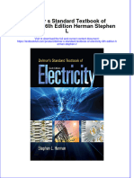 Full Chapter Delmar S Standard Textbook of Electricity 6Th Edition Herman Stephen L PDF