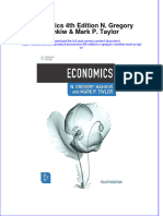 PDF Economics 4Th Edition N Gregory Mankiw Mark P Taylor Ebook Full Chapter