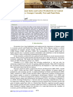 Human Development Index and Labor Produc