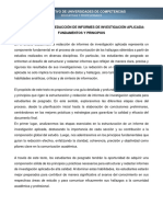 Lectura 1 Estructura y Redacción Del Informe de Investigación Aplicada