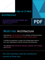 Topic 2 Multi-Tier Architecture