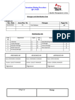 Chromium Plating Procedure