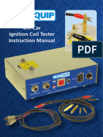 EQP 112 Off Car Ignition Coil Tester Manual