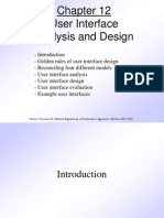 Pressman CH 12 User Interface Design