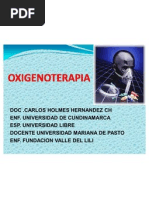 Oxigenoterapia IV