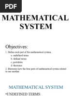 Mathematical System