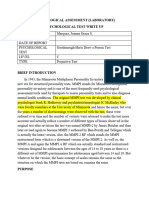 Write Up Mmpi