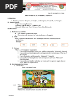 Lesson Plan in Mathematics 4 Perimeter