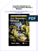 Textbook First Responders Handbook An Introduction Second Edition Michael L Madigan Ebook All Chapter PDF