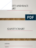 Gantt Chart and Raci Chart