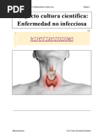 Proyecto Cultura Científica - Enfermedad No Infecciosa