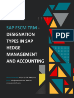 Designation Types in SAP Hedge Management and Accounting 1704853354