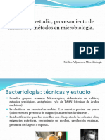 Tema 6 Bacteriología Técnicas, Métodos y Muestras