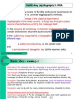 CHAPTER 5: Public-Key Cryptography I. RSA: Two Different Keys