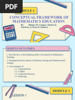 Module I CONCEPTUAL FRAMEWORK OF MATHEMATICS EDUCATION COMPRA SUTCHEZA DAMAYO BSED3 A