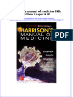 PDF Harrisons Manual of Medicine 19Th Edition Kasper Al Ebook Full Chapter