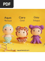 Coral, Polvo e Sereia - Aquariwool