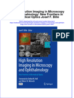 PDF High Resolution Imaging in Microscopy and Ophthalmology New Frontiers in Biomedical Optics Josef F Bille Ebook Full Chapter