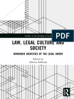 (Studies in The Sociology of Law) Alberto Febbrajo - Law, Legal Culture and Society - Mirrored Identities of The Legal Order-Routledge (2019)