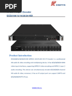 MPEG-4 Super Encoder ECD2108/12/16/20/24-HDI: Product Introduction