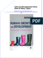 Textbook Human Growth and Development Chris Beckett Hilary Taylor Ebook All Chapter PDF