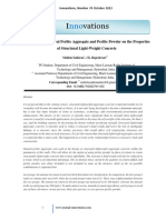 The Effects of Natural Perlite Aggregate and Perlite Powder On The Properties of Structural Light-Weight Concrete