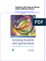 PDF Including Students With Special Needs 8Th Edition Marilyn Friend Ebook Full Chapter