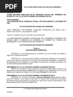 Ley de Divorcio Del Estado de Guerrero 0 2021 03 10