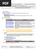 33-51-00-710-805-A - Operational Check of Emergency Lighting System Including Check of All Cabin Lights and Signs