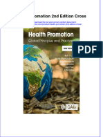 Full Chapter Health Promotion 2Nd Edition Cross PDF