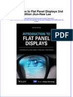 PDF Introduction To Flat Panel Displays 2Nd Edition Jiun Haw Lee Ebook Full Chapter