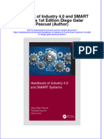 PDF Handbook of Industry 4 0 and Smart Systems 1St Edition Diego Galar Pascual Author Ebook Full Chapter