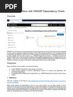 Lab-X06-Integrating Jenkins With OWASP Dependency Check - Updated