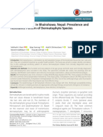 Dermatophytosis in Bhairahawa, Nepal: Prevalence and Resistance Pattern of Dermatophyte Species