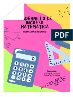 Cuadernillo Matematica Técnicos 2024