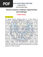 Tourism Industry in Pakistan