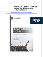 Full Chapter Human Trafficking in Conflict Context Causes and The Military Julia Muraszkiewicz PDF