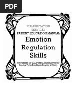 Emotion Regulation Skills Manual