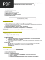 Clase 1 - Trastornos Del Metabolismo Hídrico