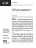 Contenido de Nutrientes, Acidez y Textura Del Suelo en Áreas Degradadas Por La Minería en El Chocó Biogeográfico