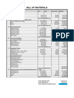 Bill of Materials SAPE