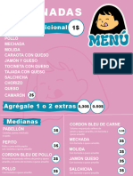 Cachetona's H Menu