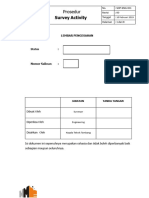 SOP-ENG-001 Survey Activity