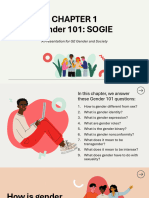 GE Gender and Society Chapter 1: Gender 101 (SOGIE)