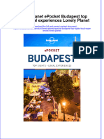 PDF Lonely Planet Epocket Budapest Top Sights Local Experiences Lonely Planet Ebook Full Chapter